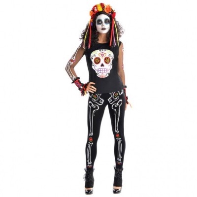 Dámske legíny Day of the Dead M/L