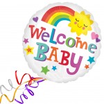 Fóliový balón Welcome baby