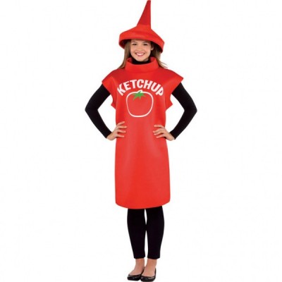 Dámsky kostým Ketchup Bottle veľkosť M/L