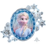 Fóliový Supershape balón Frozen 2