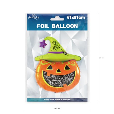 Fóliový Supershape balón Halloween Tekvica
