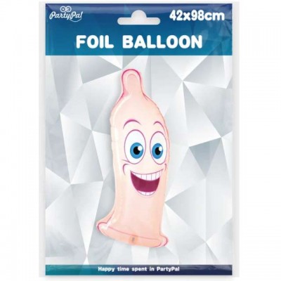 Fóliový Supershape balón Veselý kondóm
