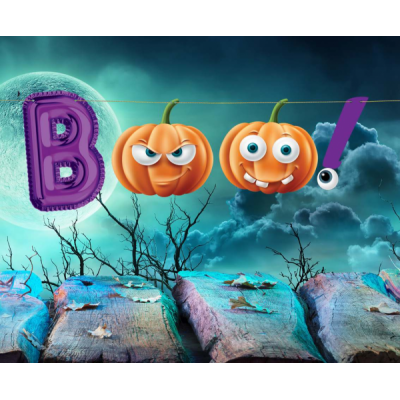 Girlanda Halloween BOO!