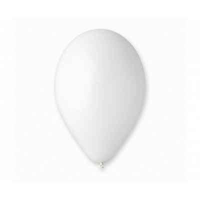 Latexové balóny pastel biele