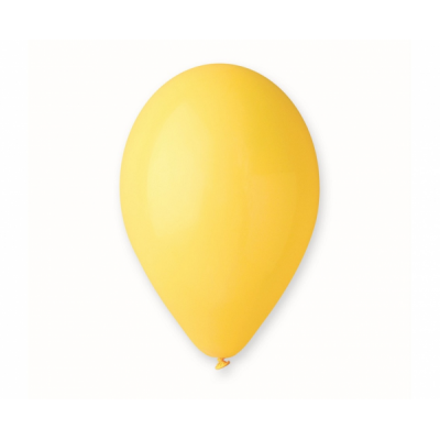 Latexové balóny pastel žltá