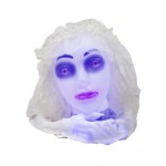 Halloween dekorácia plaziace dievča s osvetlením, zvukom a pohybom