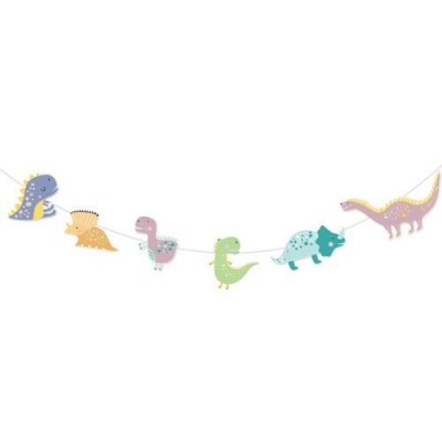 Girlanda Dinosaur