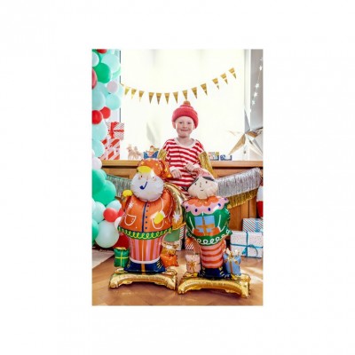 Stojací fóliový balón Santa Claus