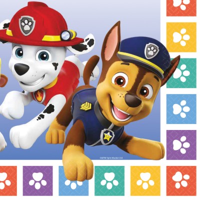 Servítky Paw Patrol 2022