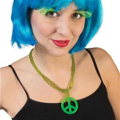 Náhrdelník Hippies zelený