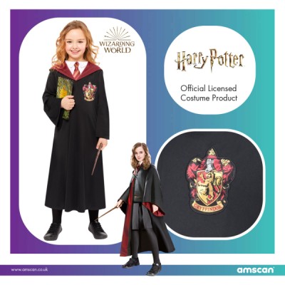 Dievčenský kostým Harry Potter HERMIONA 4-6 rokov