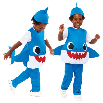 Detský kostým Baby Shark OCKO vek 3-4 roky